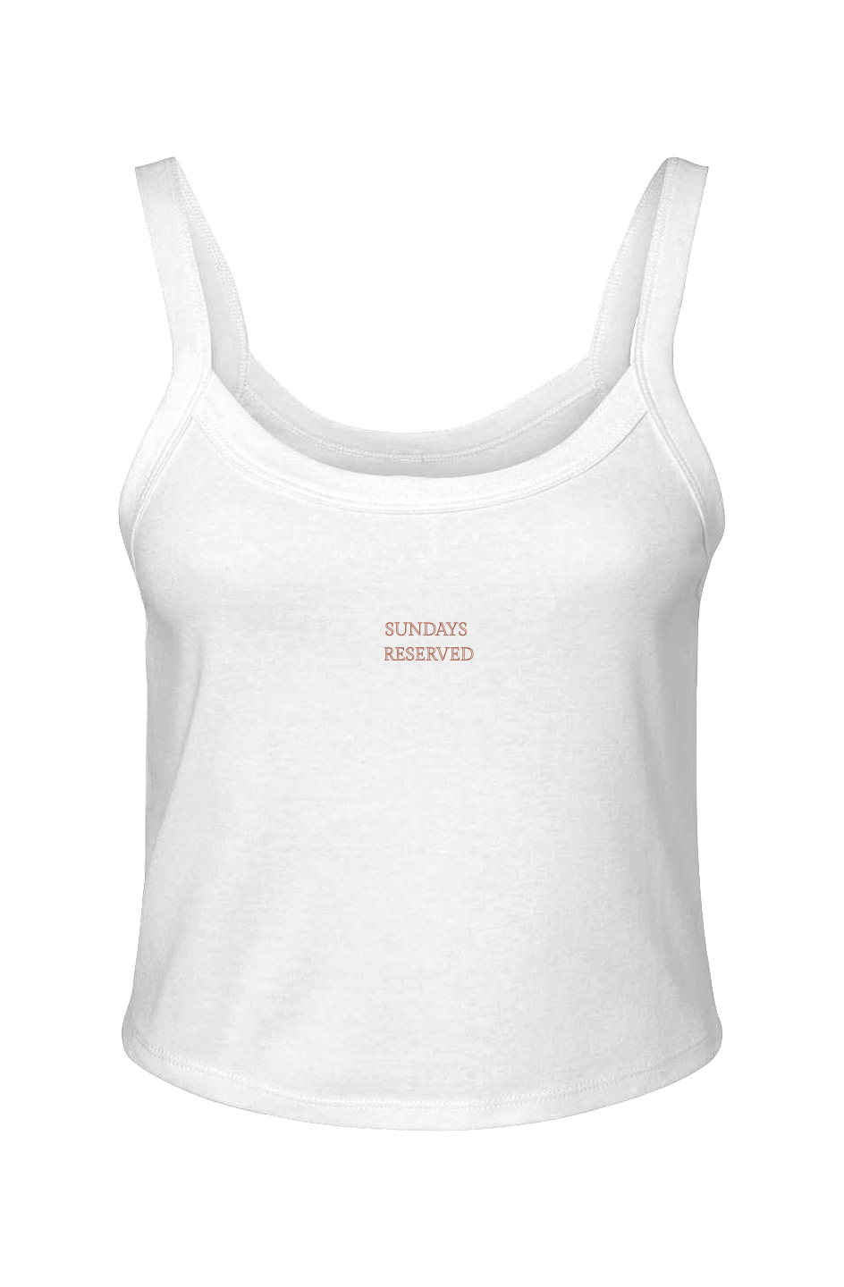 Sundays Reserved Racing Tank