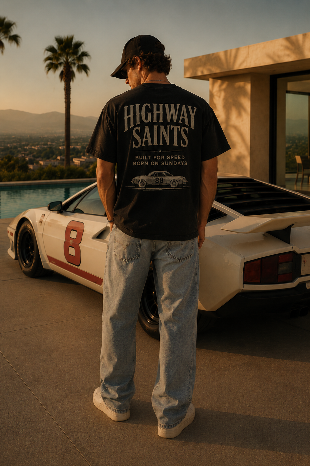 HIGHWAY SAINTS TEE